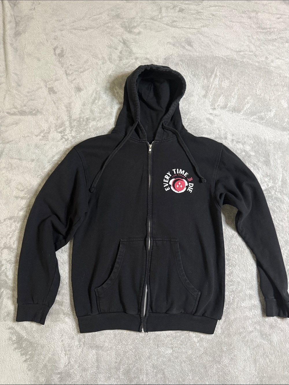 Every Time I Die Black Zip-Up Hoodie